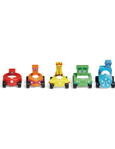 Vehículos mini Numberblocks hand2mind - Juguetes educativos 3 a 5 años