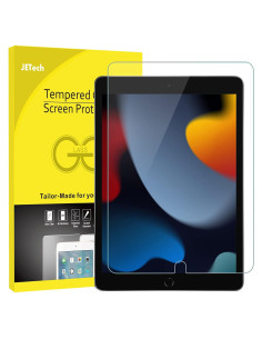 Protector de Pantalla JETech para iPad 10.2" Vidrio Templado
