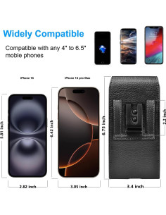 Funda de cuero Takfox para Samsung Galaxy S25 Ultra con clip 2