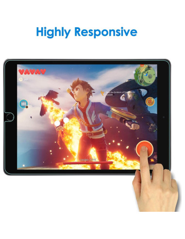 Protector de Pantalla JETech para iPad 10.2" Vidrio Templado