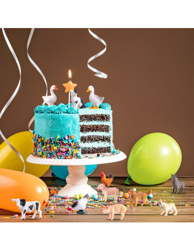 16 Figuras de Animales de Granja JOKFEICE - Juguetes Educativos