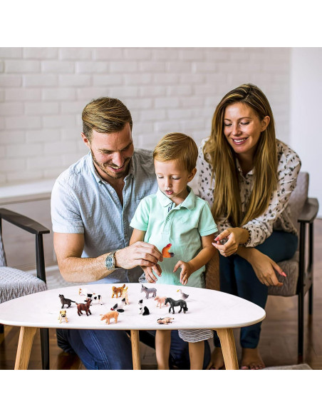 16 Figuras de Animales de Granja JOKFEICE - Juguetes Educativos