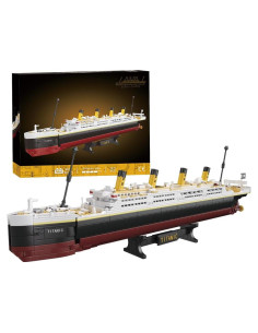 Set de Bloques de Construcción Titanic 1465 Piezas Juguete Educativo