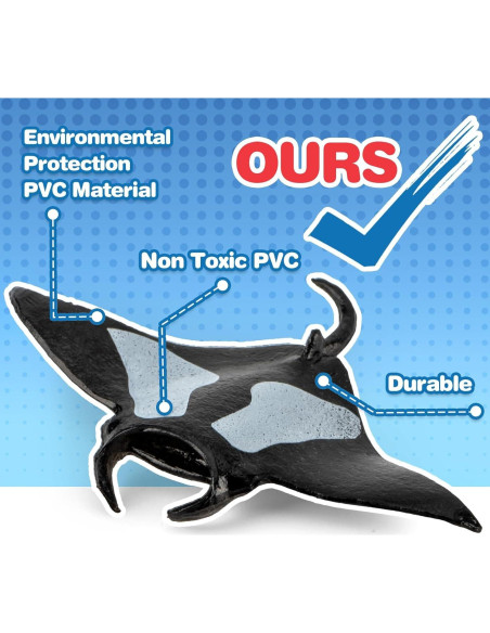 Set de Juguetes de Animales Marinos Yeonha Toys - 48 Piezas Set de Juguetes de Animales Marinos Yeonha Toys - 48 Piezas