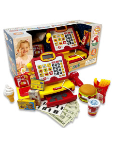 Caja Registradora Hablante para Niños 3+ Thin Air P531 25 Piezas