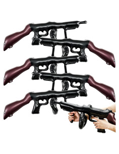 6 Piezas Pistolas Inflables HINGTAI para Cosplay y Fiestas