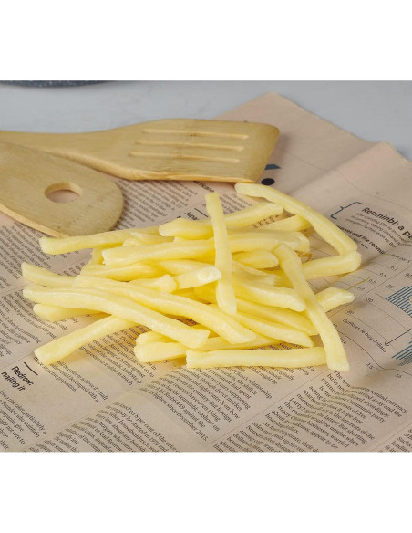 15 Piezas de Papas Fritas Falsas Realistas PVC 7-10cm