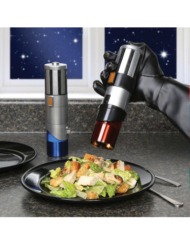Molino de Sal y Pimienta Eléctrico Uncanny Brands Star Wars
