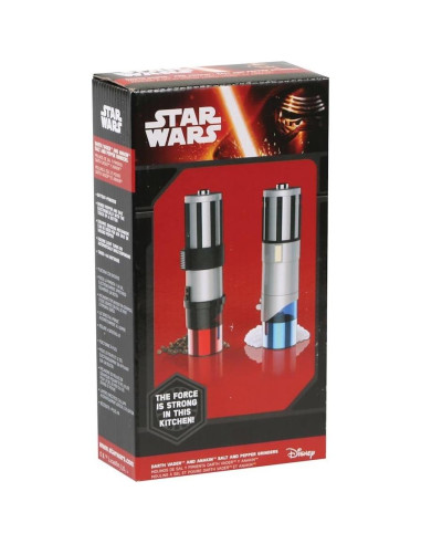 Molino de Sal y Pimienta Eléctrico Uncanny Brands Star Wars