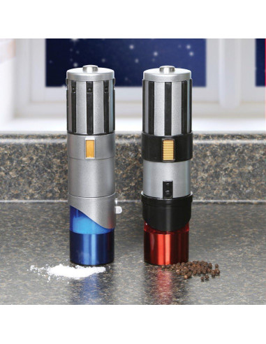 Molino de Sal y Pimienta Eléctrico Uncanny Brands Star Wars