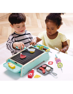 Hape Plancha y Parrilla BBQ Juguete 1.5 kg 24 meses+ 2