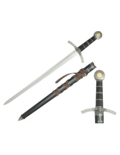 Espada Corta Medieval Colección del Caballero 43 cm con Vaina