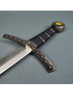 Espada Corta Medieval Colección del Caballero 43 cm con Vaina 2