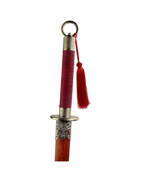 Espada China Hua Mulan 104 cm con Funda de Madera Afilada