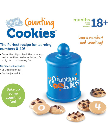Galletas de Conteo Inteligente Learning Resources - 13 Piezas