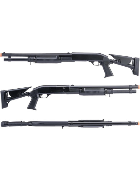 Escopeta Airsoft CYMA M3 Tri-disparo Culata Retráctil 2.5kg