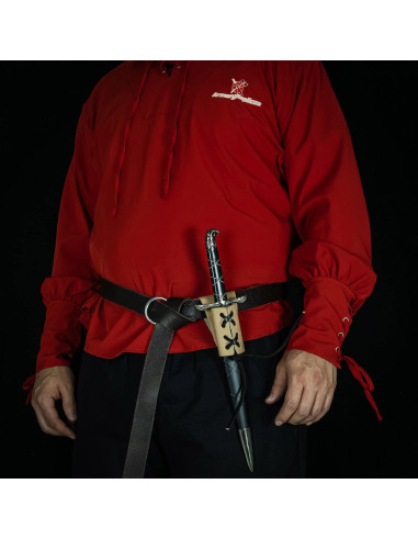 Funda de Daga de Cuero Genuino Réplicas de Armory - Ajustable