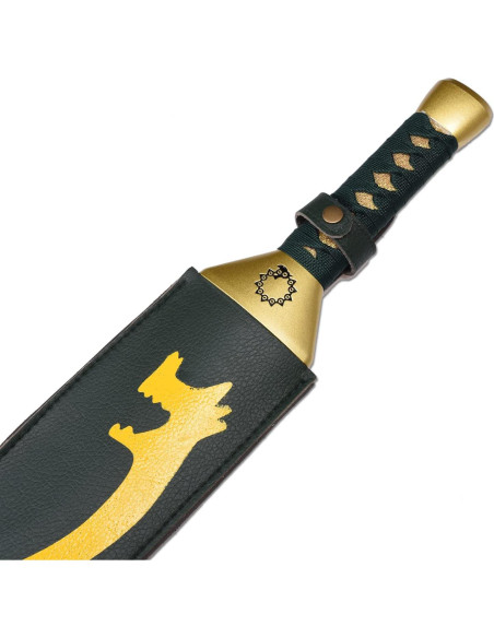 Espada de Cosplay Ziqing Lostvayne Meliodas 73.91cm Acero Inoxidable