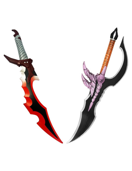 Conjunto de Espadas de Espuma LALAPORT 66 cm para Cosplay