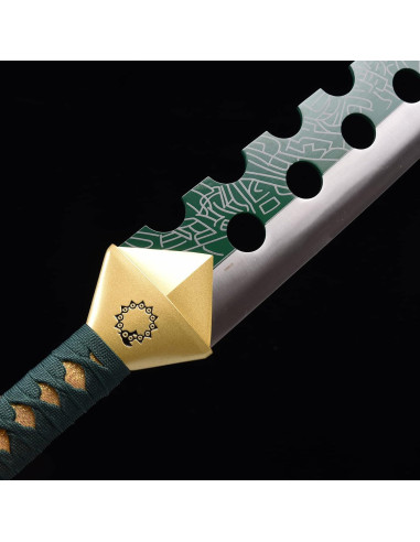 Espada de Cosplay Ziqing Lostvayne Meliodas 73.91cm Acero Inoxidable