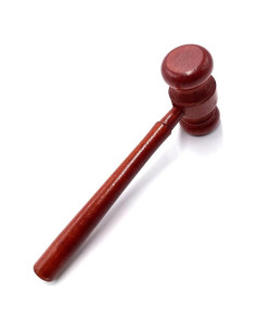 Mazo de Juez de Madera Aliotech para Disfraz de Halloween