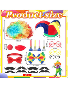 Set de 26 Accesorios para Fiesta de Circo VioraWhite 2