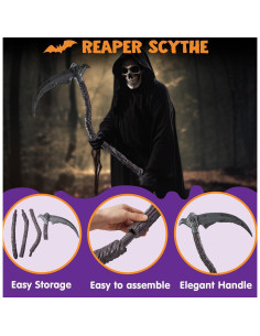 Guadaña del Grim Reaper Spooktacular Creations 37 cm Halloween 2