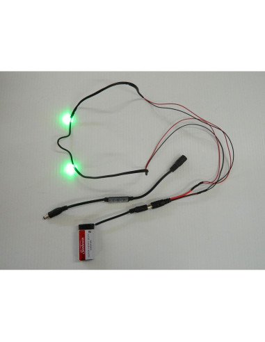 Gafas LED para Disfraz Halloween Dead Head Prop - Efectos Múltiples