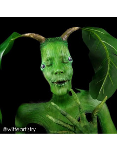 Pintura Facial en Crema Mehron Makeup 21 g Verde - Stick Portátil 2