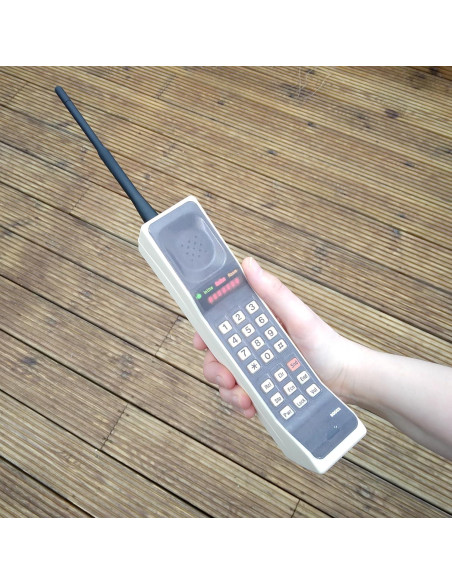 Teléfono de Prop Hecho a Mano Beige 8000x para Cosplay