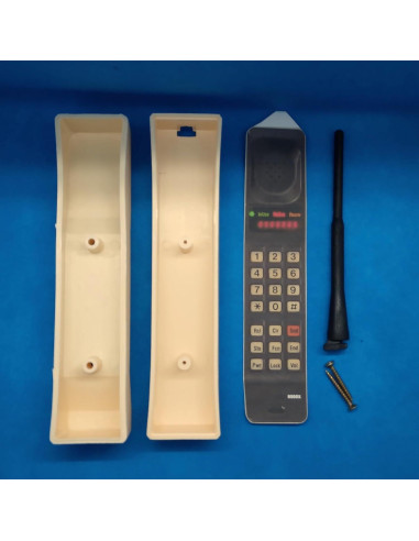 Teléfono de Prop Hecho a Mano Beige 8000x para Cosplay