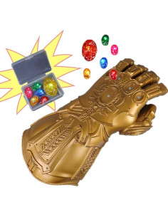 Guantelete de Thanos PVC con LED desmontable - Cosplay Halloween 2