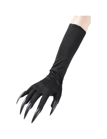 Guantes de Garra Roicaholy - Disfraz Halloween Unisex Negro Guantes de Garra Roicaholy - Disfraz Halloween Unisex Negro