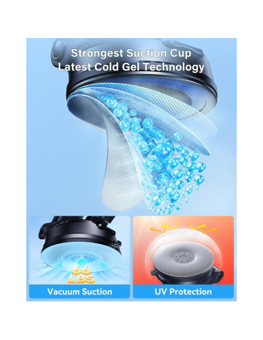 Soporte para Teléfono Rorhxia 3-en-1 Ajustable para Coche