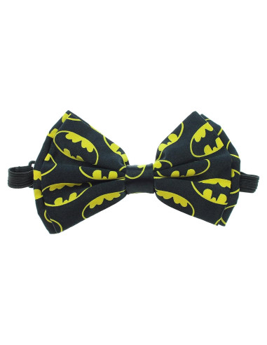 Corbata de moño Batman DC Comics con estampado clásico