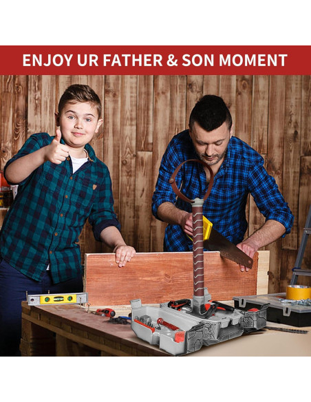 Caja de Herramientas Multifuncional Thor Hammer 28 Piezas