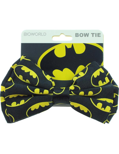 Corbata de moño Batman DC Comics con estampado clásico