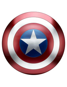 Escudo de Metal Capitán América 1:1 47.6cm Cosplay Halloween