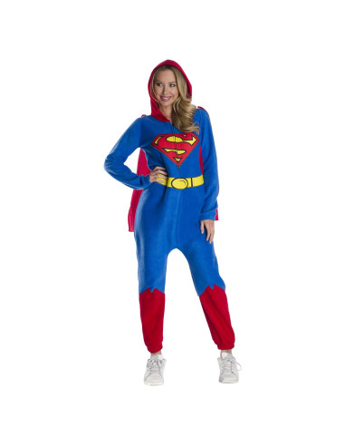 Disfraz con Capucha de Superman Rubie's para Mujeres Adultas