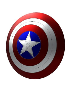 Escudo de Acero del Capitán América 55.88 cm - Cosplay Premium