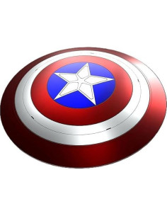 Escudo de Acero del Capitán América 55.88 cm - Cosplay Premium 2