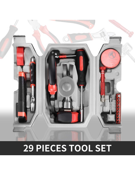 Kit de Herramientas Martillo Thor 28 Piezas - Ergonomía y Durabilidad