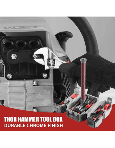 Kit de Herramientas Martillo Thor 28 Piezas - Ergonomía y Durabilidad