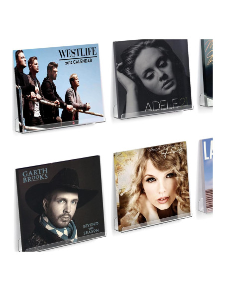 Estante Flotante para Discos de Vinilo Hulaed 6 Paquetes