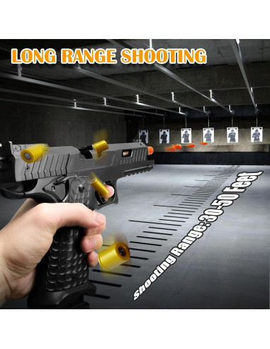 Pistola de Juguete Semiautomática LBDREXZ con Balas Blandas