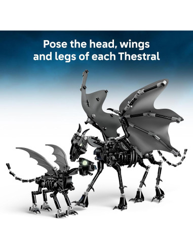 LEGO Harry Potter Thestral Familia 76458 - Juguete 548 Piezas