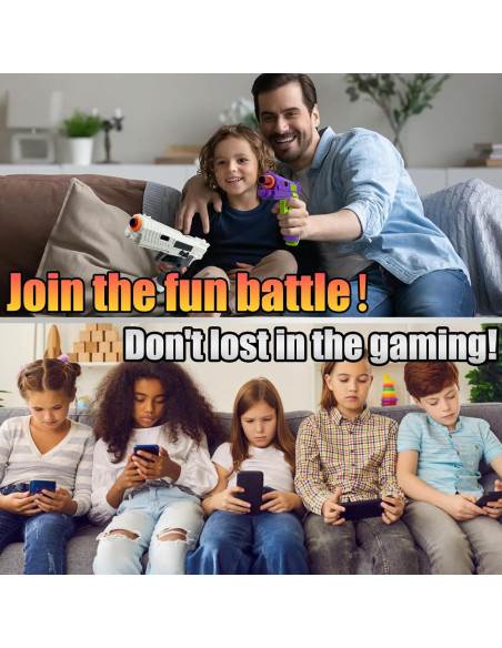 Pistola de Juguete Semiautomática LBDREXZ con Balas Blandas