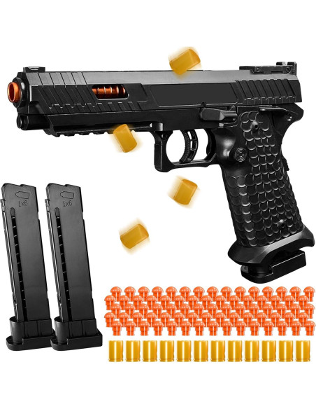 Pistola de Juguete Semiautomática LBDREXZ con Balas Blandas