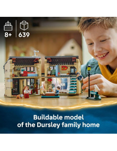 LEGO Harry Potter Privet Drive 76451 - Casa Dursley 639 Piezas 2