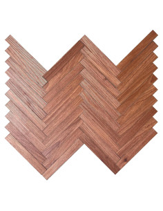 40 Piezas Baldosas de Suelo para Casa de Muñecas Cereza Roja